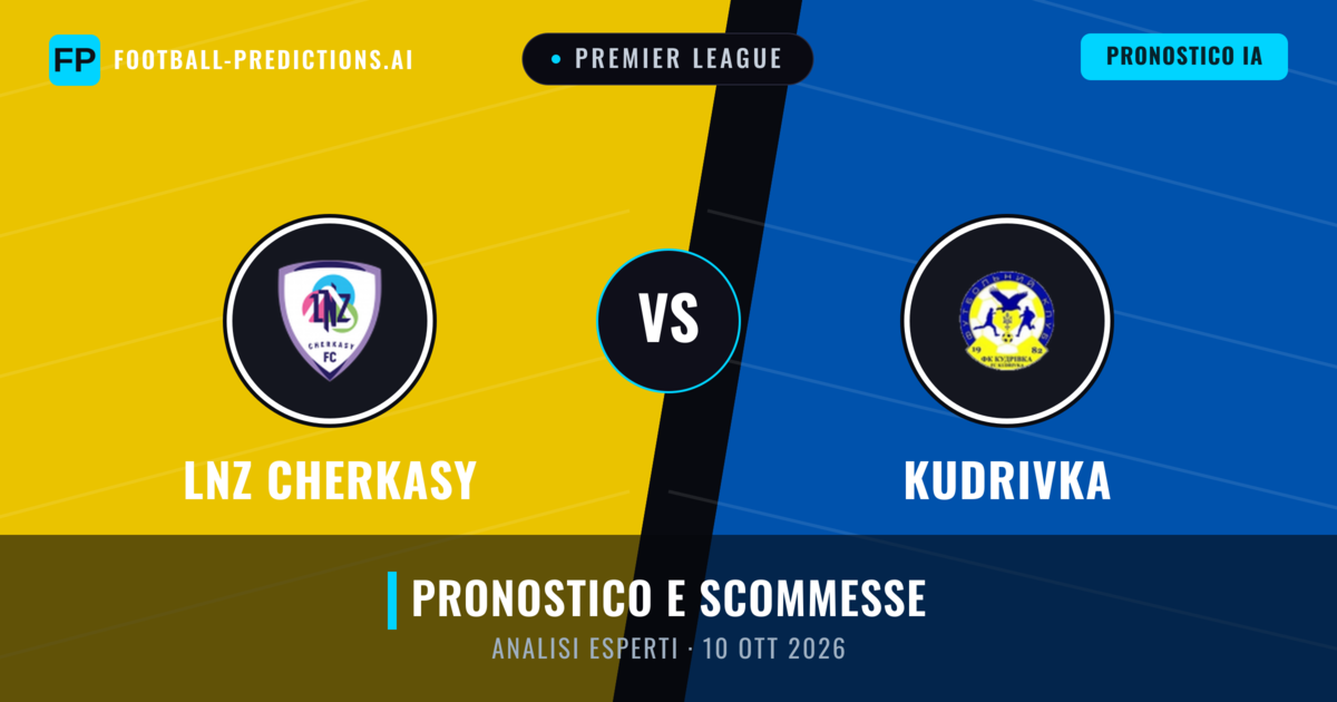 LNZ Cherkasy vs Kudrivka — pronostico e anteprima del match