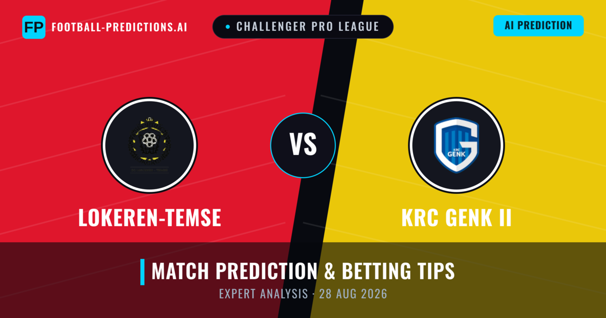 Lokeren-Temse vs KRC Genk II — match prediction & preview