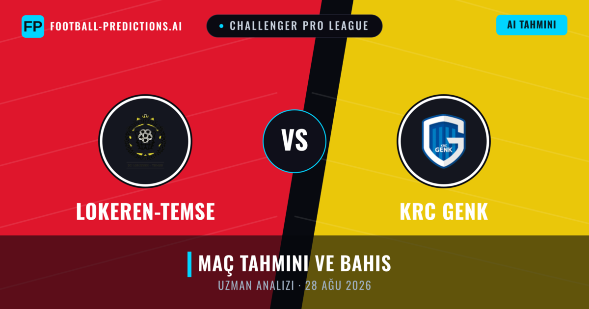 Lokeren-Temse - KRC Genk — maç tahmini ve önizleme