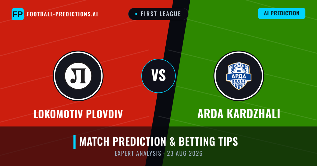 Lokomotiv Plovdiv vs Arda Kardzhali — match prediction & preview