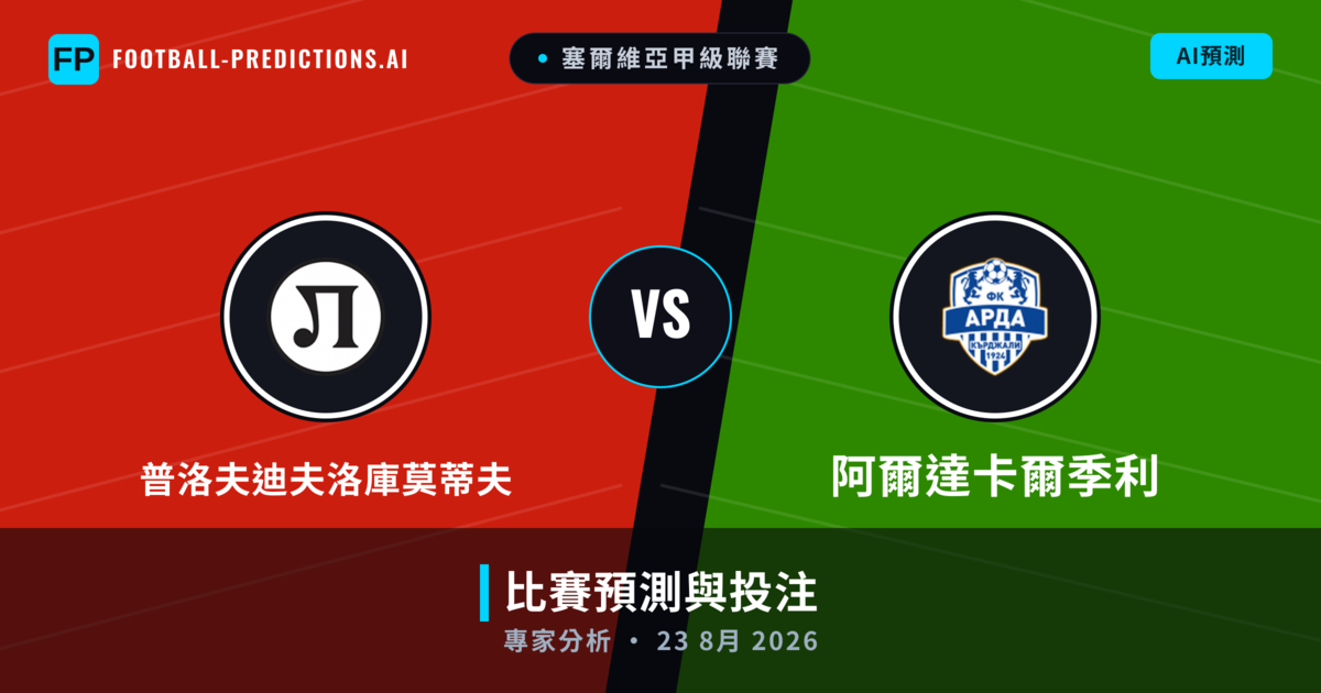 普洛夫迪夫洛庫莫蒂夫 vs 阿爾達卡爾季利 — 比赛预测和前瞻