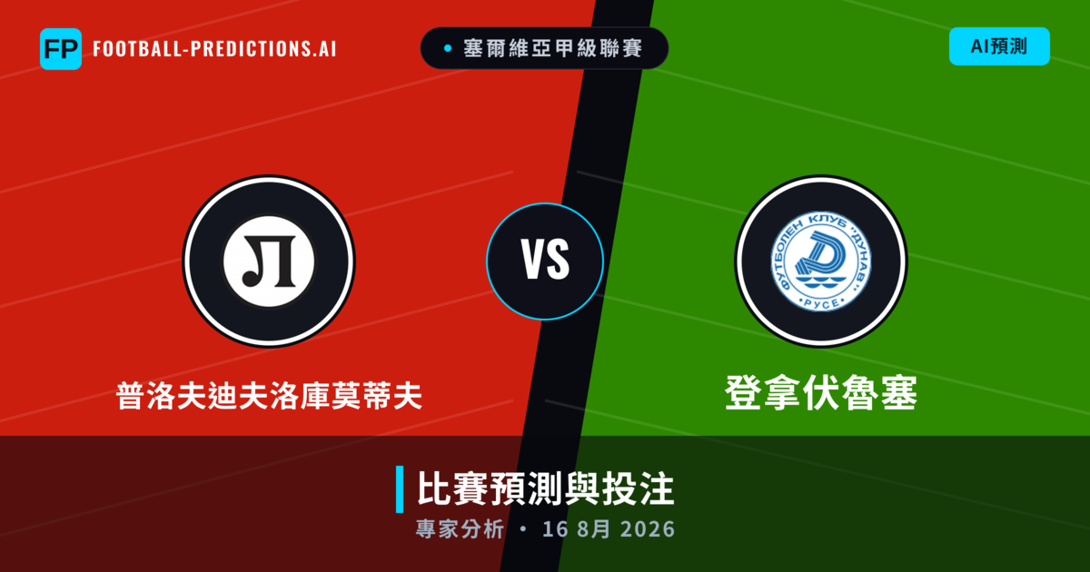 普洛夫迪夫洛庫莫蒂夫 vs 登拿伏魯塞 — 比赛预测和前瞻