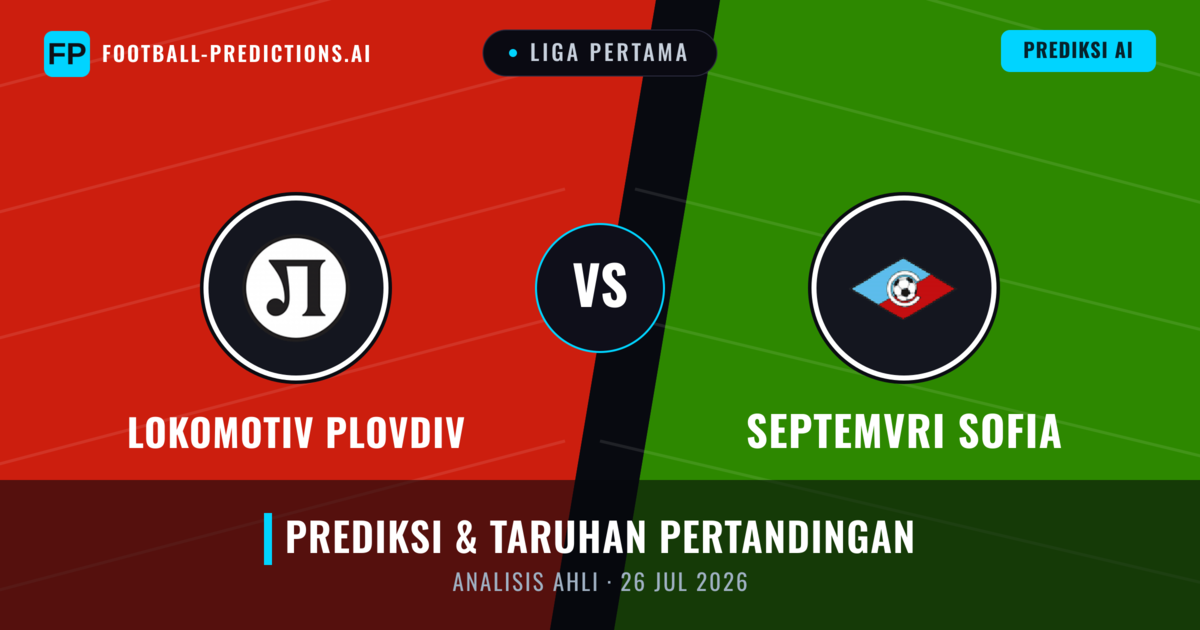 Lokomotiv Plovdiv vs Septemvri Sofia — prediksi dan pratinjau pertandingan
