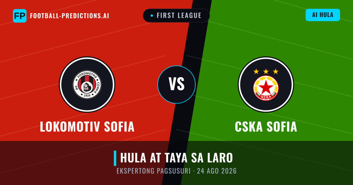 Lokomotiv Sofia vs CSKA Sofia — hula at preview ng laban