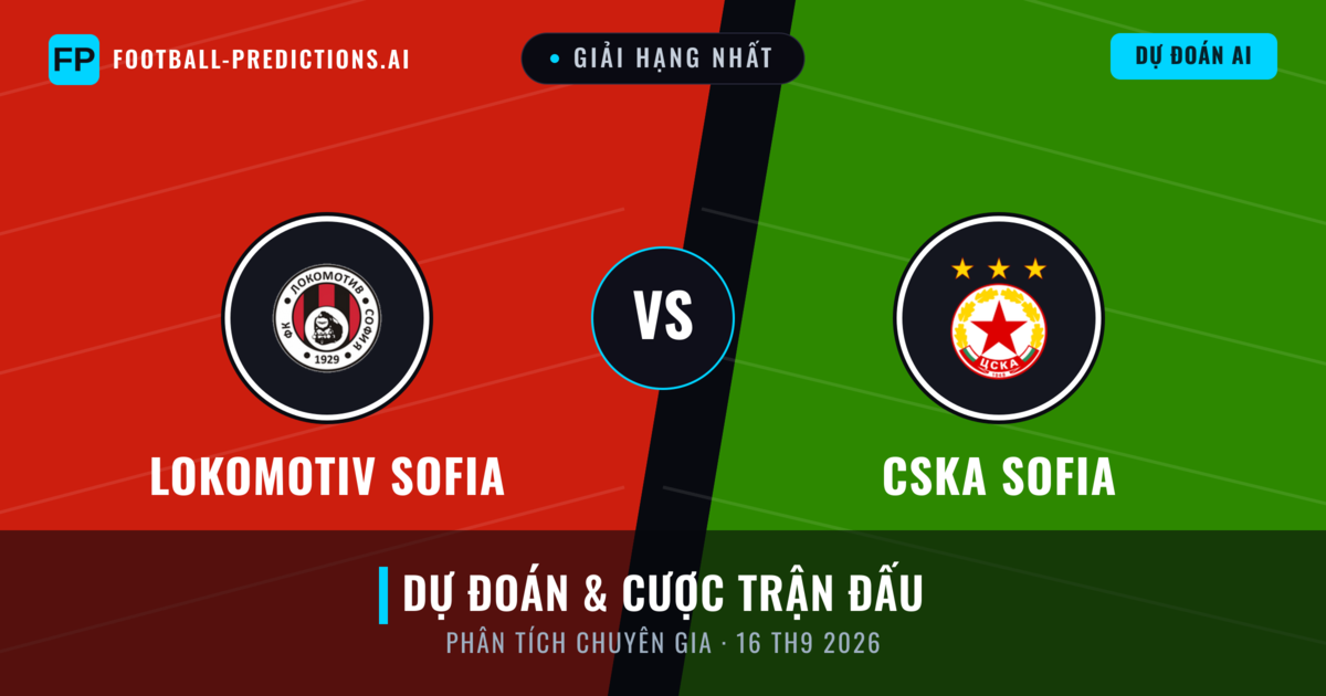 Lokomotiv Sofia vs CSKA Sofia — dự đoán và xem trước trận đấu