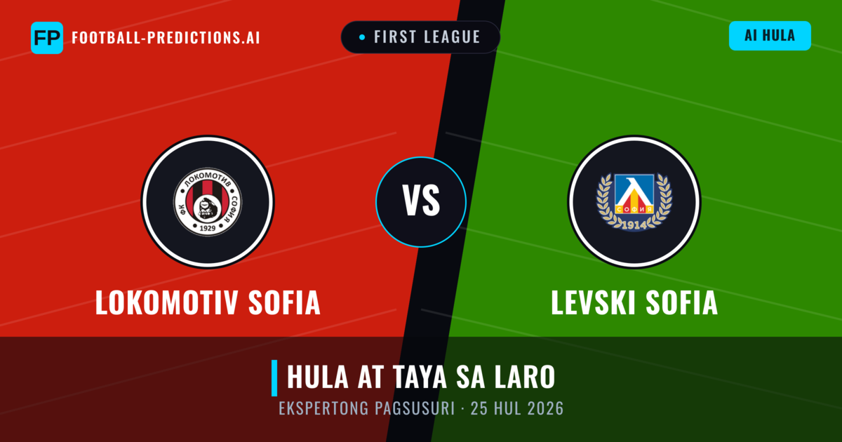 Lokomotiv Sofia vs Levski Sofia — hula at preview ng laban
