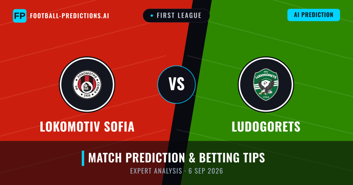 Lokomotiv Sofia vs Ludogorets — match prediction & preview