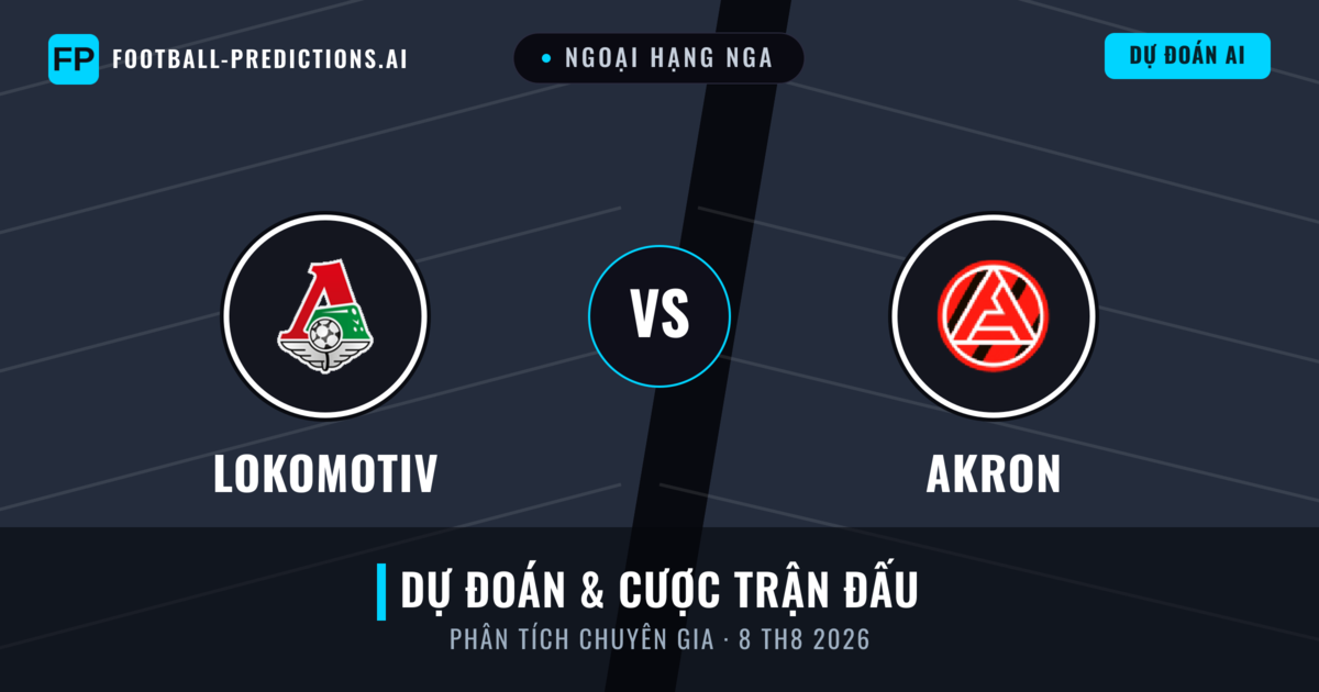 Lokomotiv vs Akron — dự đoán và xem trước trận đấu