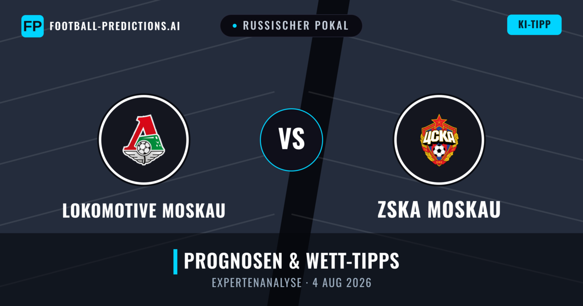 Lokomotive Moskau vs ZSKA Moskau — Prognose und Spielvorschau