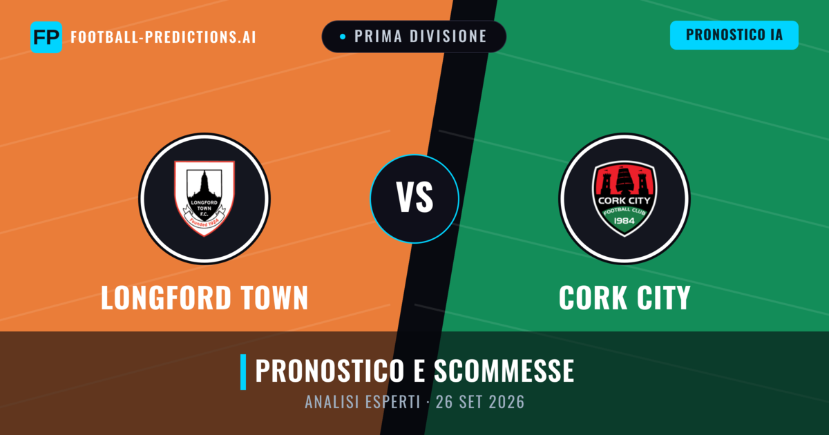 Longford Town vs Cork City — pronostico e anteprima del match