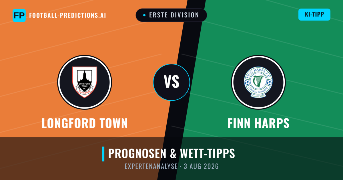 Longford Town vs Finn Harps — Prognose und Spielvorschau