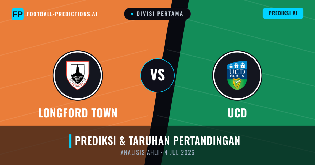Longford Town vs UCD — prediksi dan pratinjau pertandingan