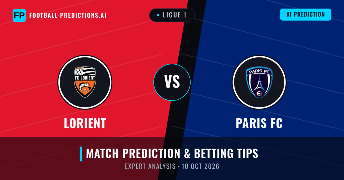Lorient vs Paris FC — match prediction & preview