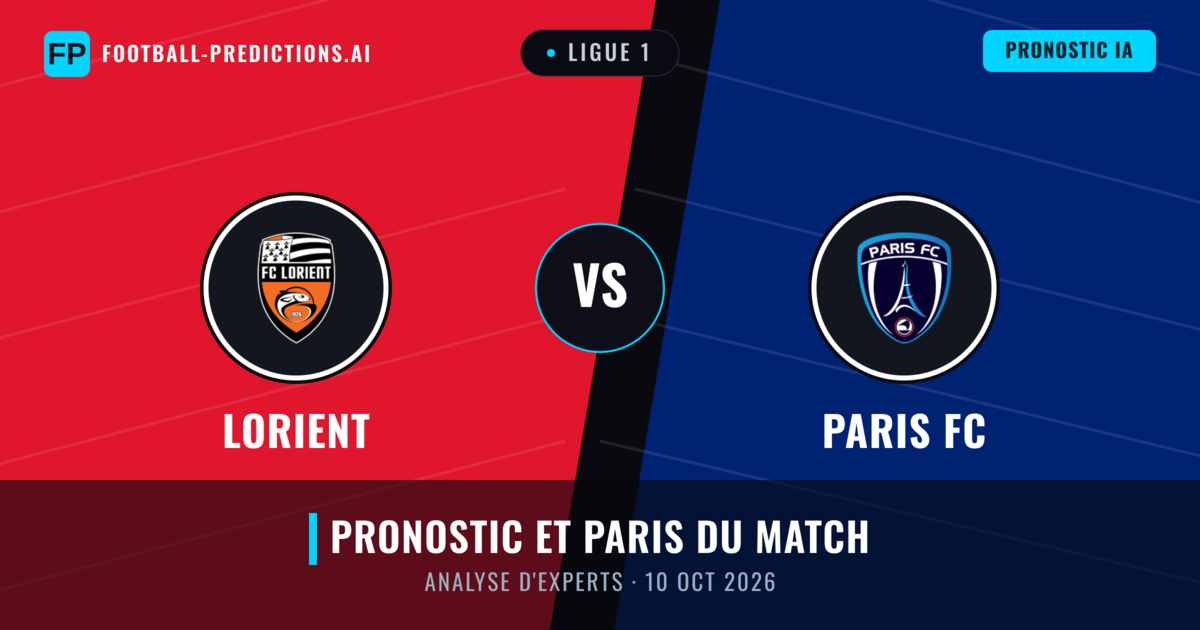 Lorient vs Paris FC — pronostic et avant-match