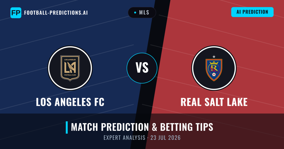 Los Angeles FC vs Real Salt Lake — match prediction & preview
