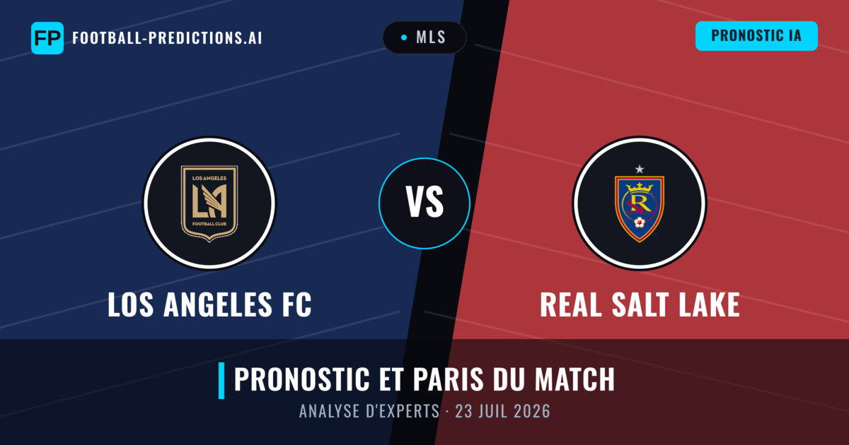 Los Angeles FC vs Real Salt Lake — pronostic et avant-match