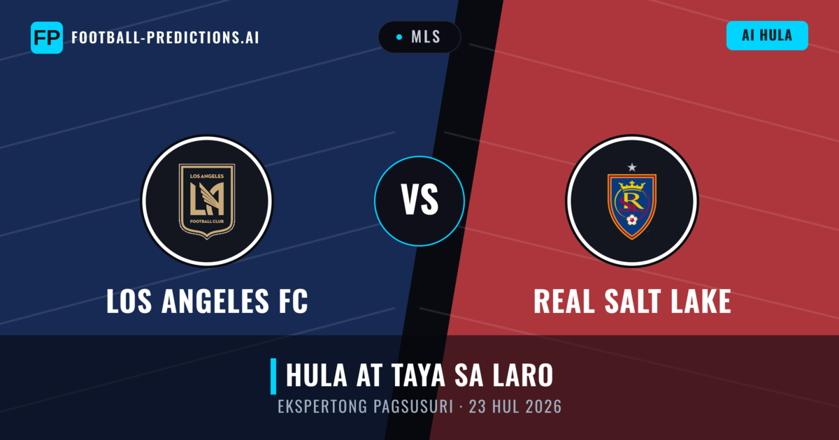 Los Angeles FC vs Real Salt Lake — hula at preview ng laban