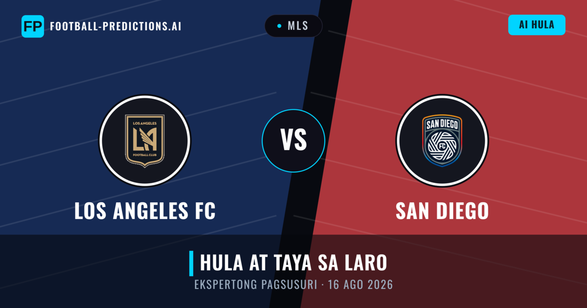 Los Angeles FC vs San Diego — hula at preview ng laban