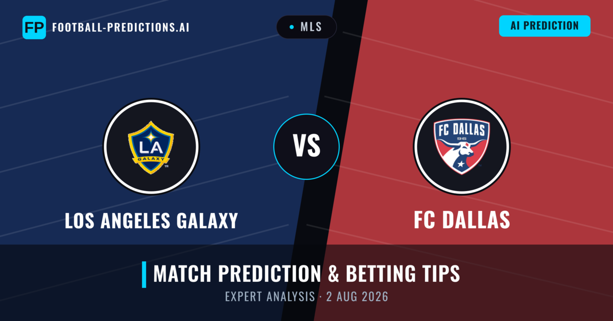 Los Angeles Galaxy vs FC Dallas — match prediction & preview