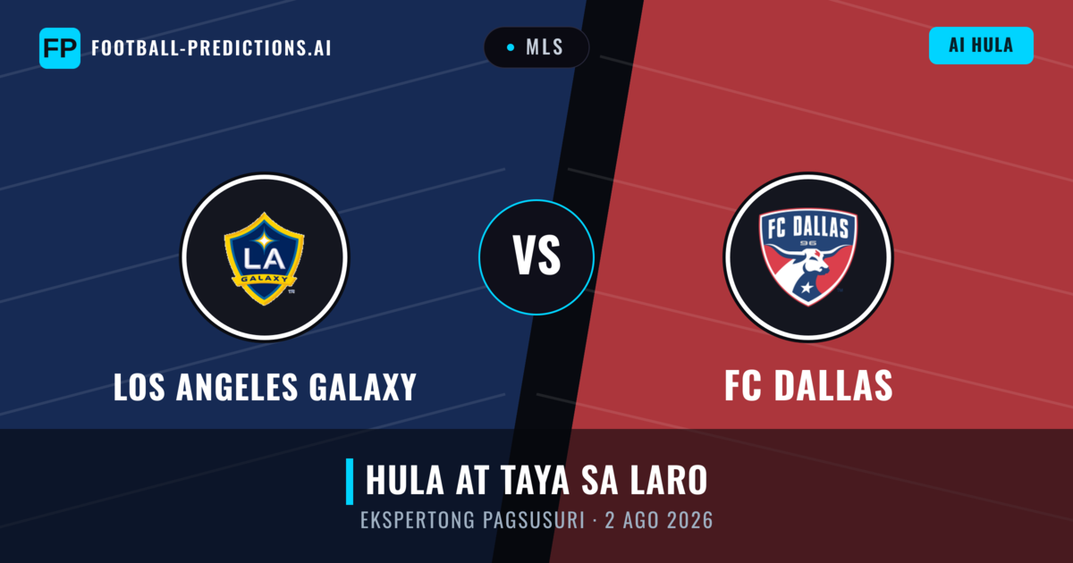 Los Angeles Galaxy vs FC Dallas — hula at preview ng laban