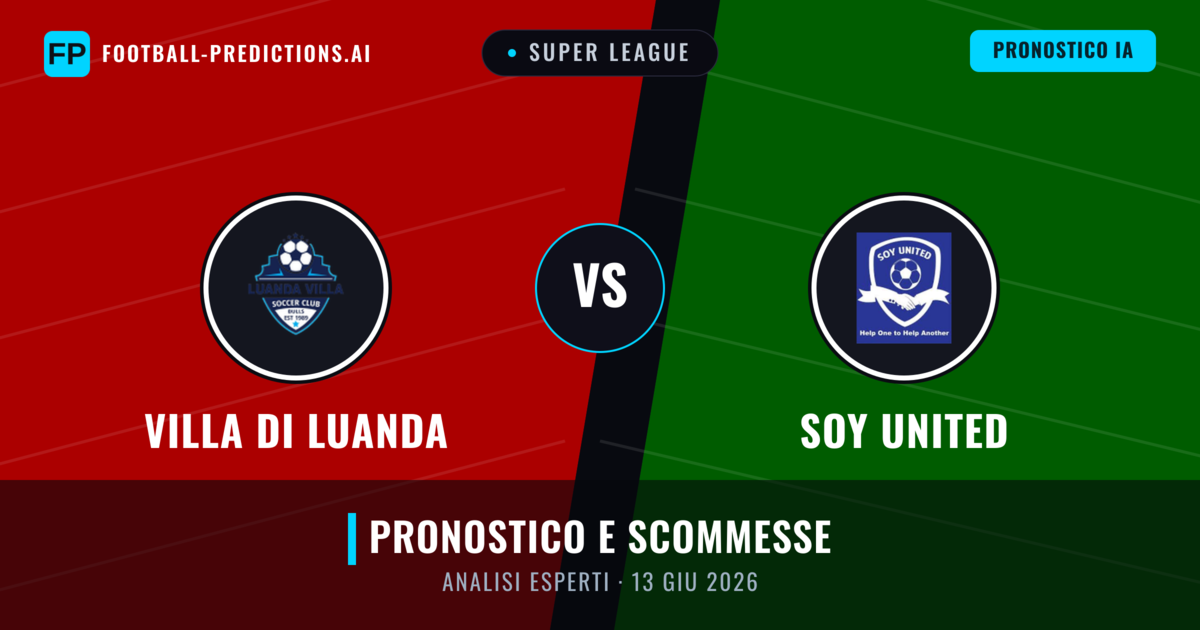 Villa di Luanda vs Soy United — pronostico e anteprima del match