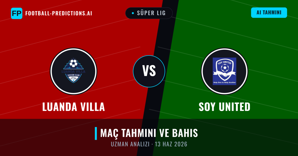 Luanda Villa - Soy United — maç tahmini ve önizleme