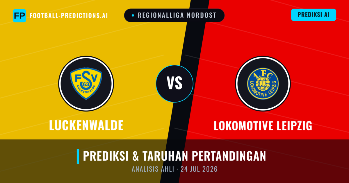 Luckenwalde vs Lokomotiv Leipzig — prediksi dan pratinjau pertandingan