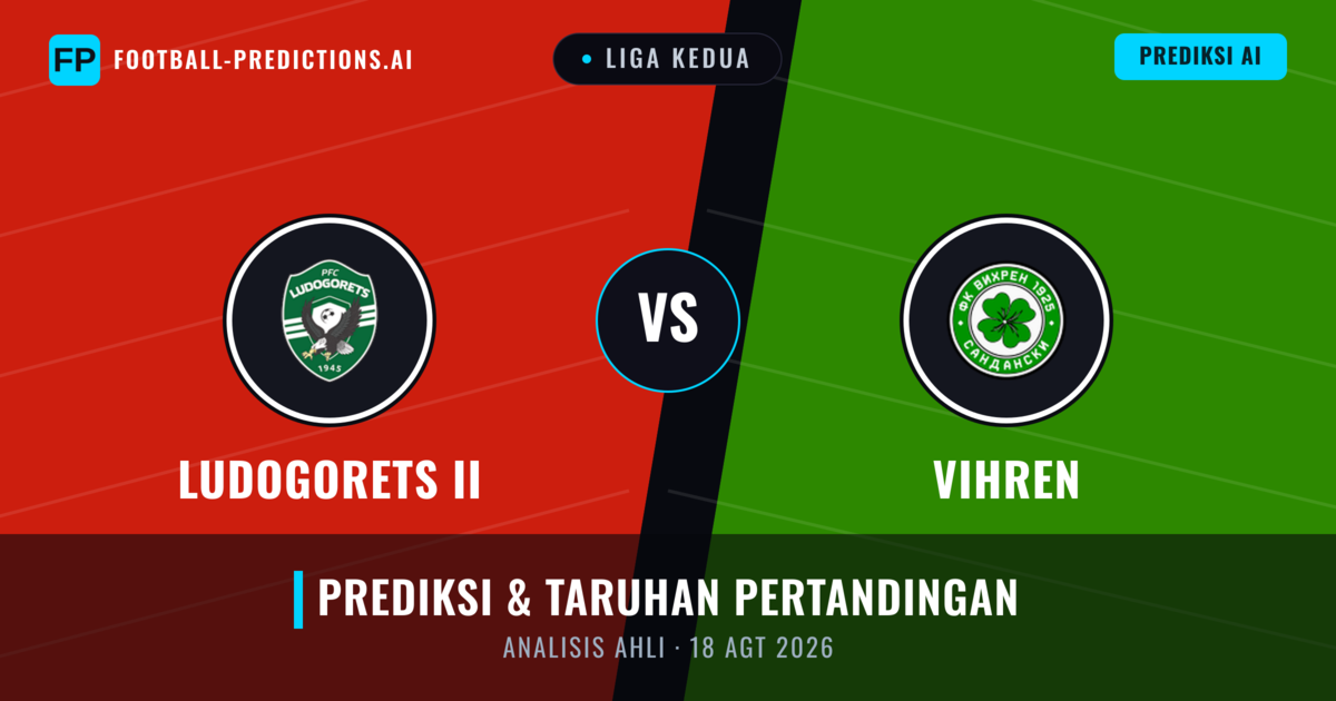 Ludogorets II vs Vihren — prediksi dan pratinjau pertandingan
