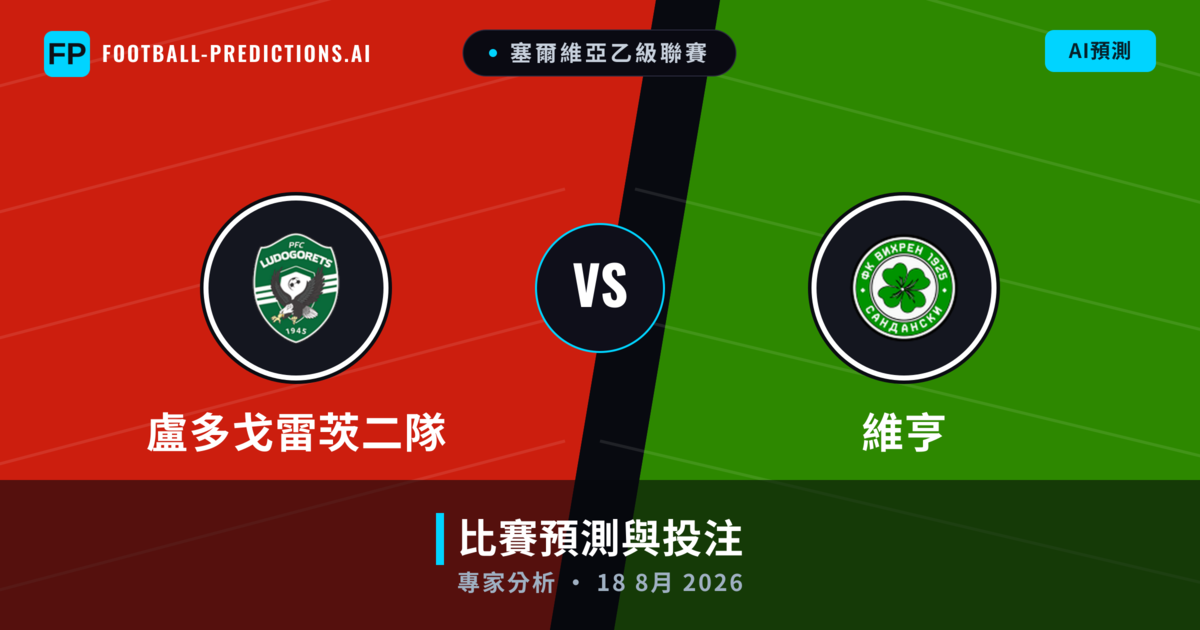 盧多戈雷茨二隊 vs 維亨 — 比赛预测和前瞻
