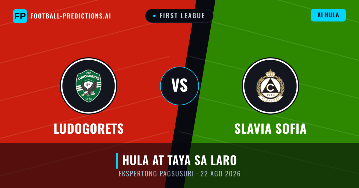 Ludogorets vs Slavia Sofia — hula at preview ng laban