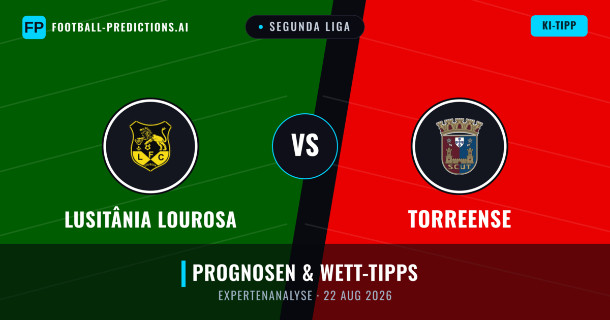 Lusitânia Lourosa vs Torreense — Prognose und Spielvorschau