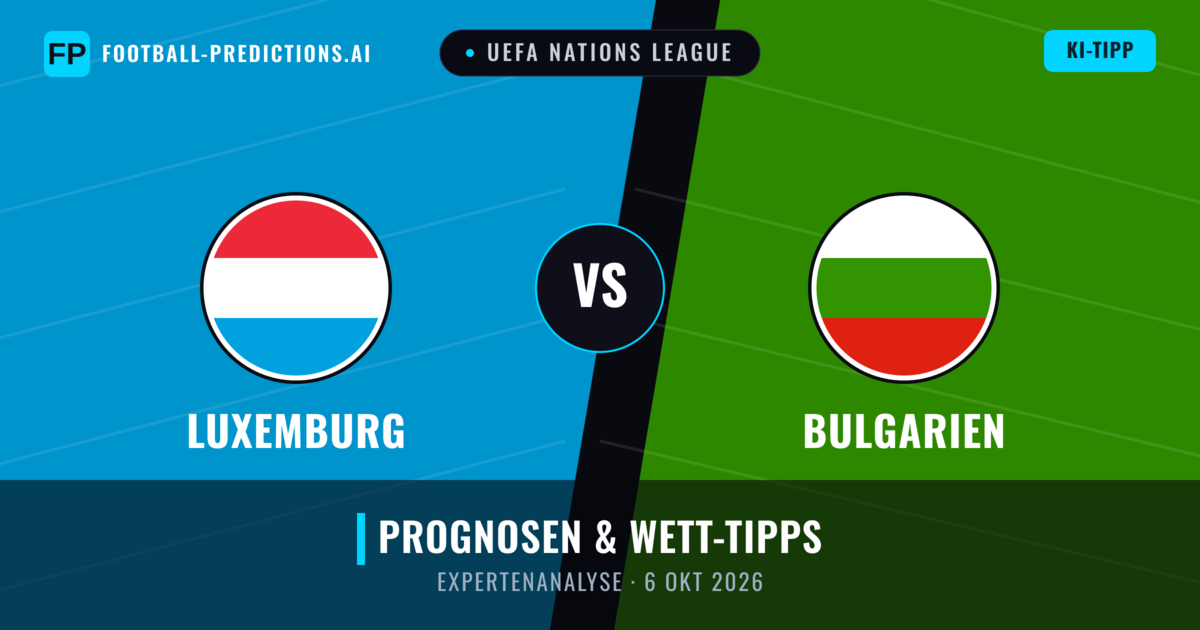 Luxemburg vs Bulgarien — Prognose und Spielvorschau
