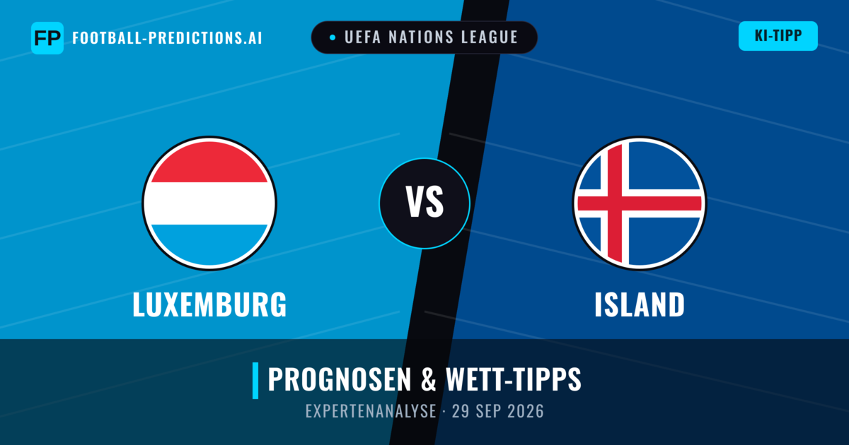Luxemburg vs Island — Prognose und Spielvorschau