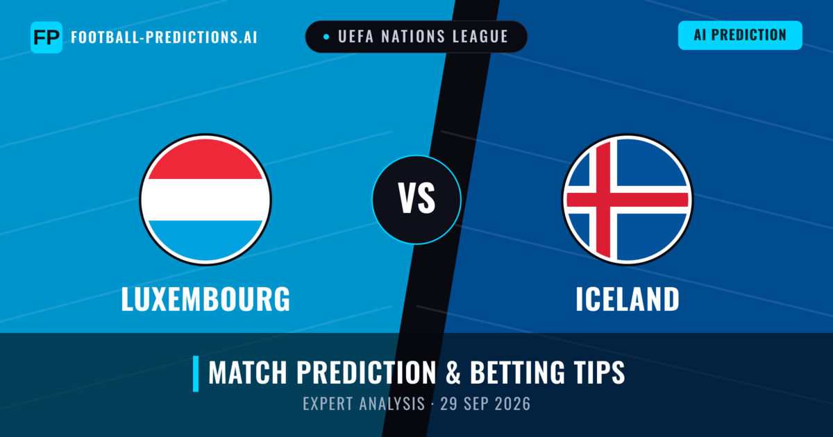 Luxembourg vs Iceland — match prediction & preview