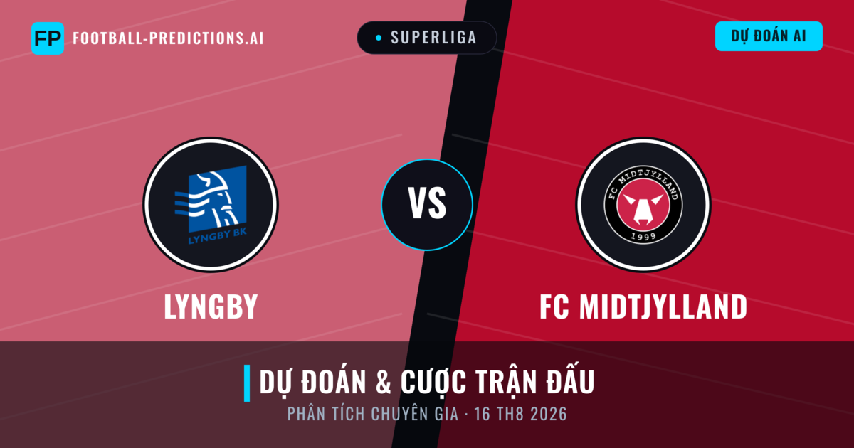 Lyngby vs FC Midtjylland — dự đoán và xem trước trận đấu
