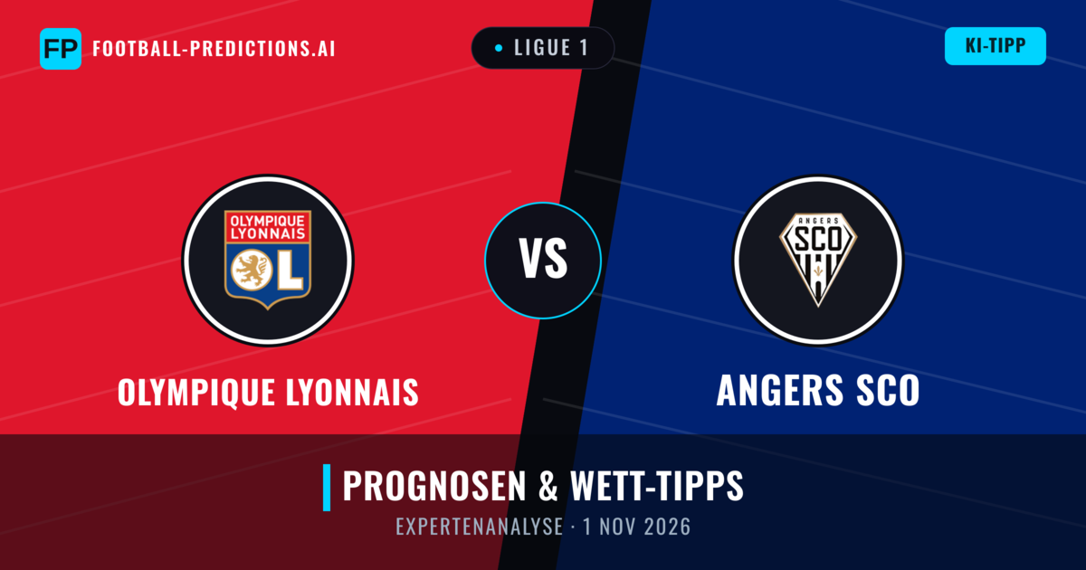 Olympique Lyonnais vs Angers SCO — Prognose und Spielvorschau