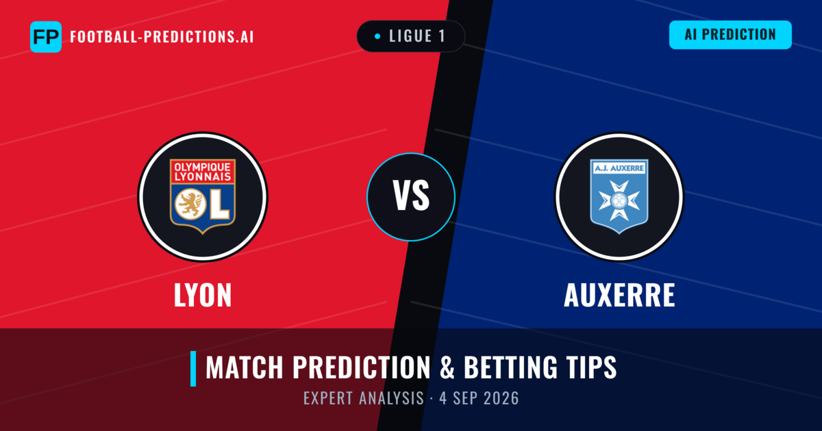 Lyon vs Auxerre — match prediction & preview