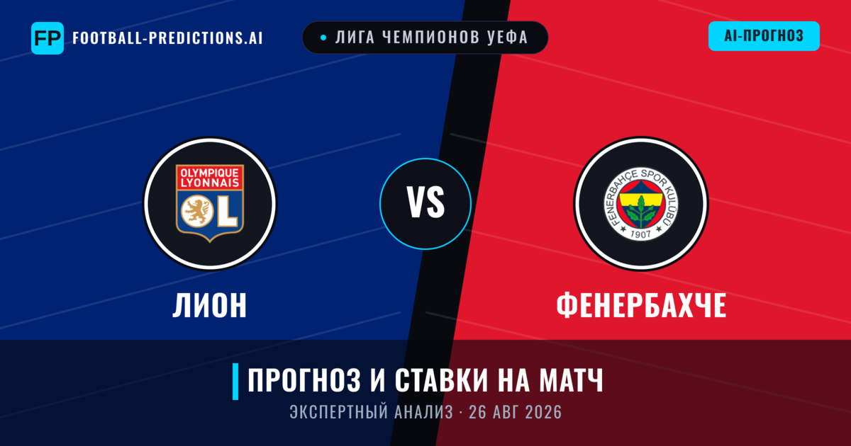 Лион – Фенербахче — прогноз и превью матча