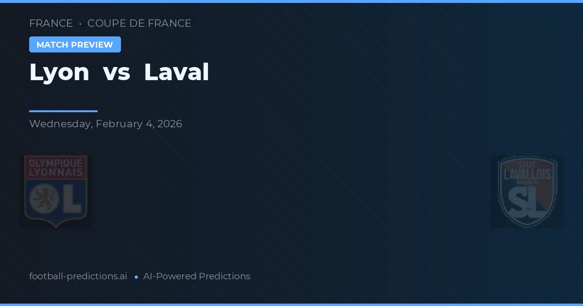 Lyon vs Laval — pronostic et avant-match