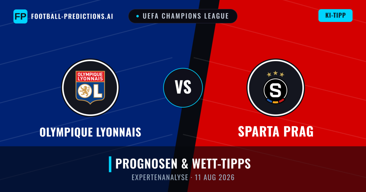 Olympique Lyonnais vs Sparta Prag — Prognose und Spielvorschau