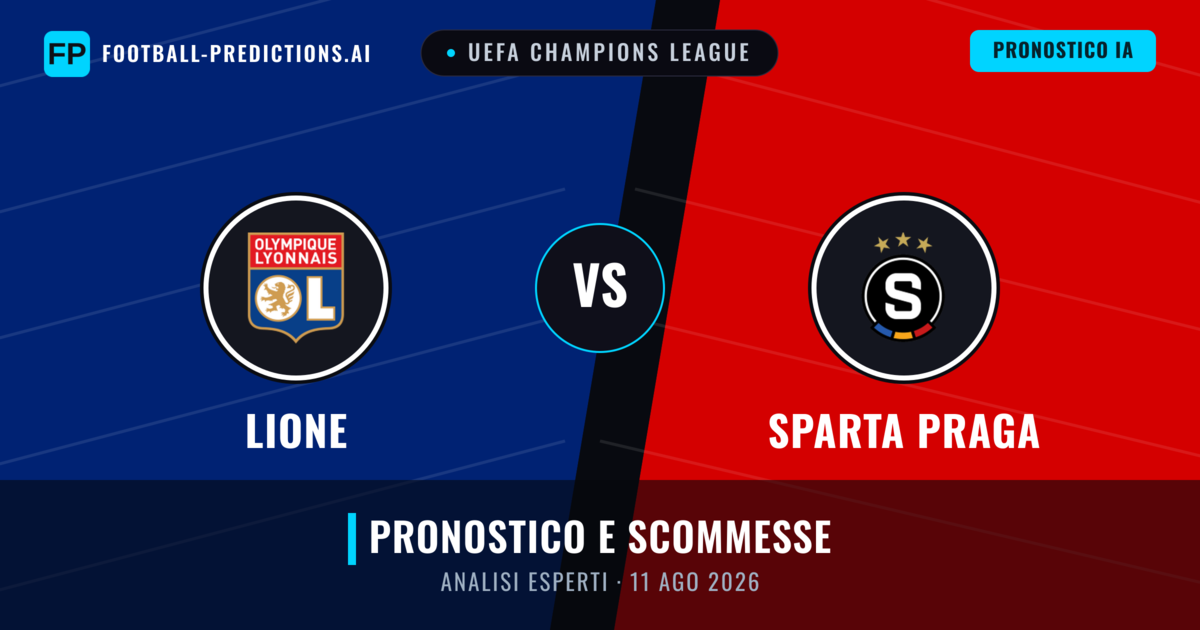 Lione vs Sparta Praga — pronostico e anteprima del match