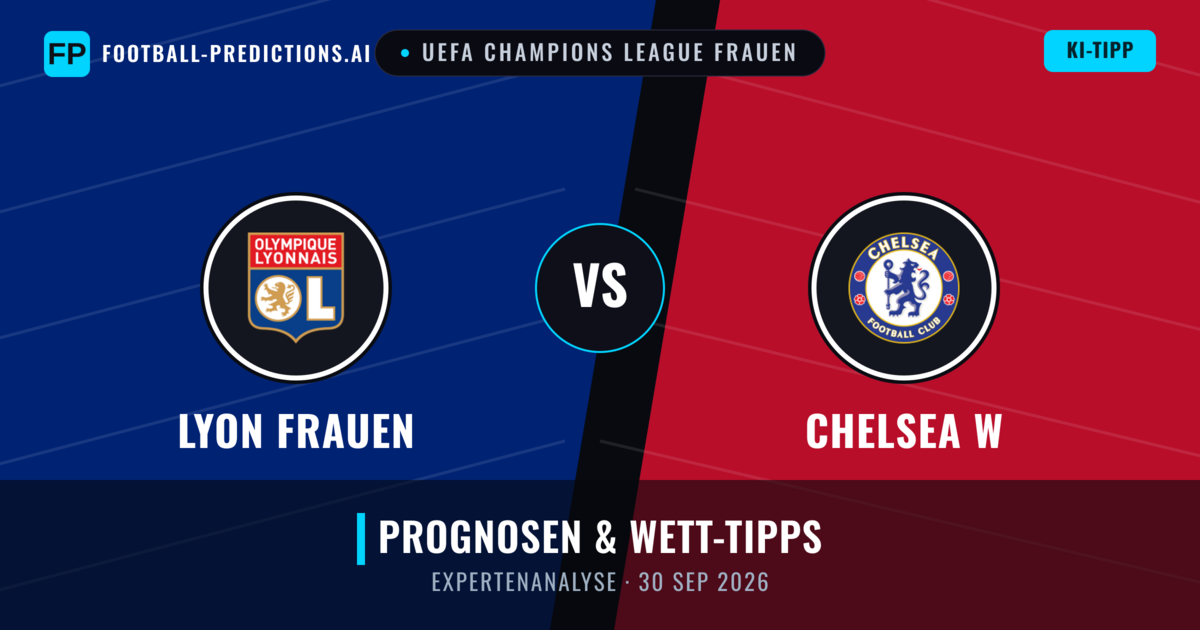 Lyon Frauen vs Chelsea W — Prognose und Spielvorschau