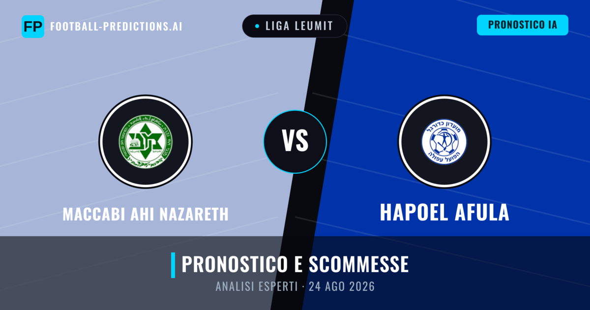 Maccabi Ahi Nazareth vs Hapoel Afula — pronostico e anteprima del match