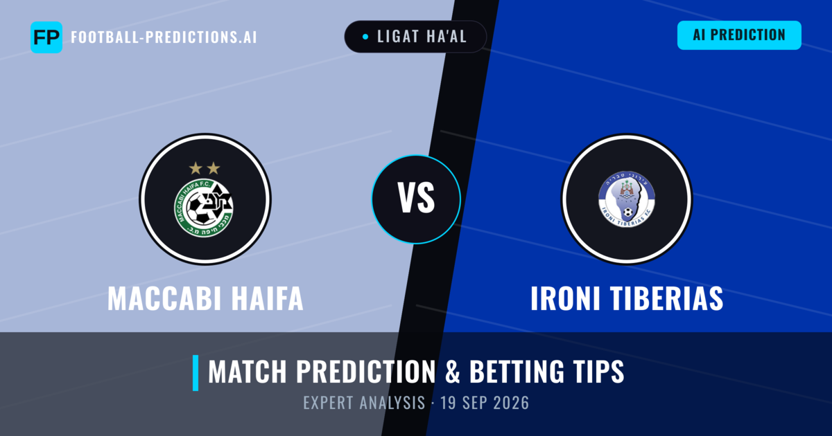 Maccabi Haifa vs Ironi Tiberias — match prediction & preview
