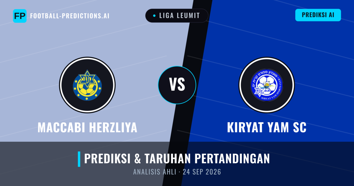 Maccabi Herzliya vs Kiryat Yam SC — prediksi dan pratinjau pertandingan