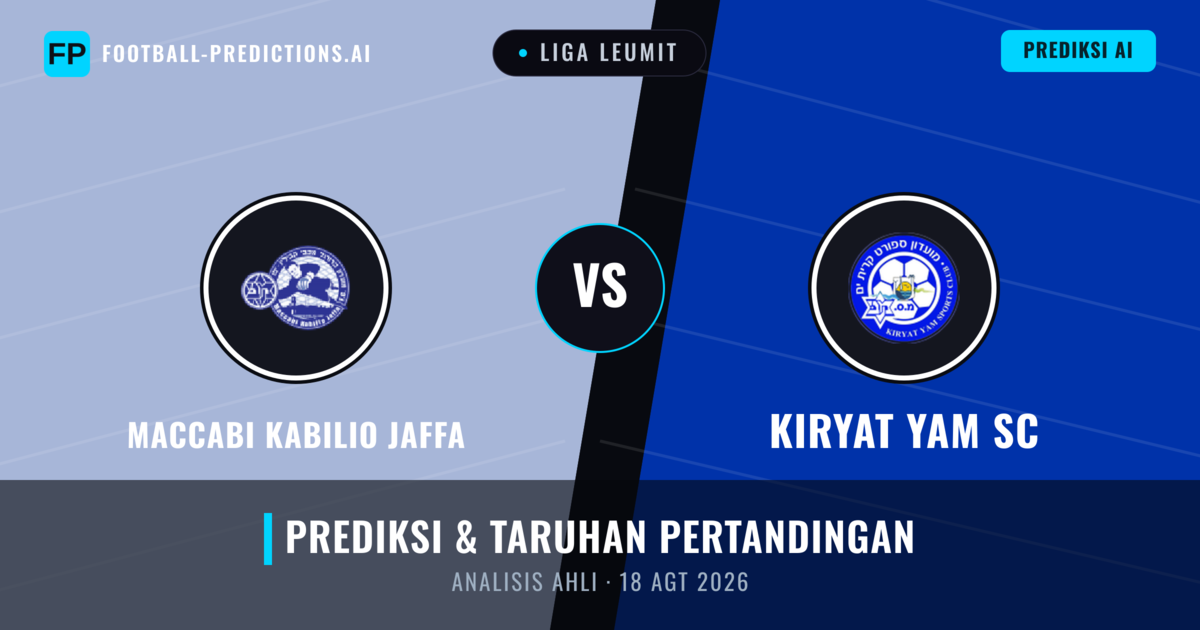 Maccabi Kabilio Jaffa vs Kiryat Yam SC — prediksi dan pratinjau pertandingan
