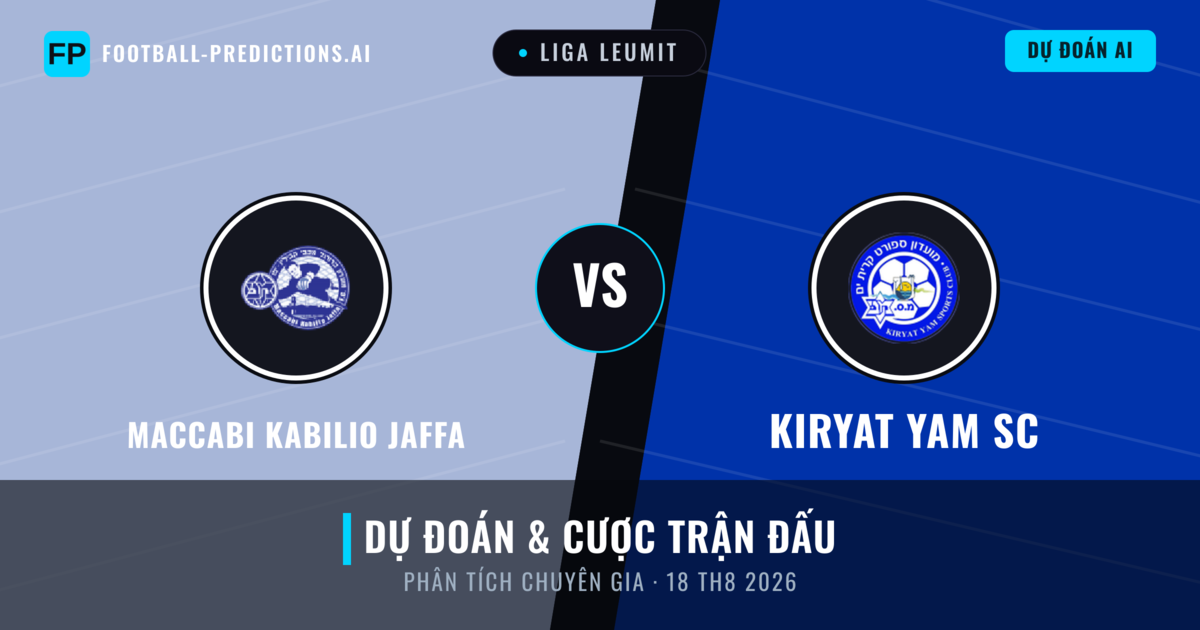 Maccabi Kabilio Jaffa vs Kiryat Yam SC — dự đoán và xem trước trận đấu