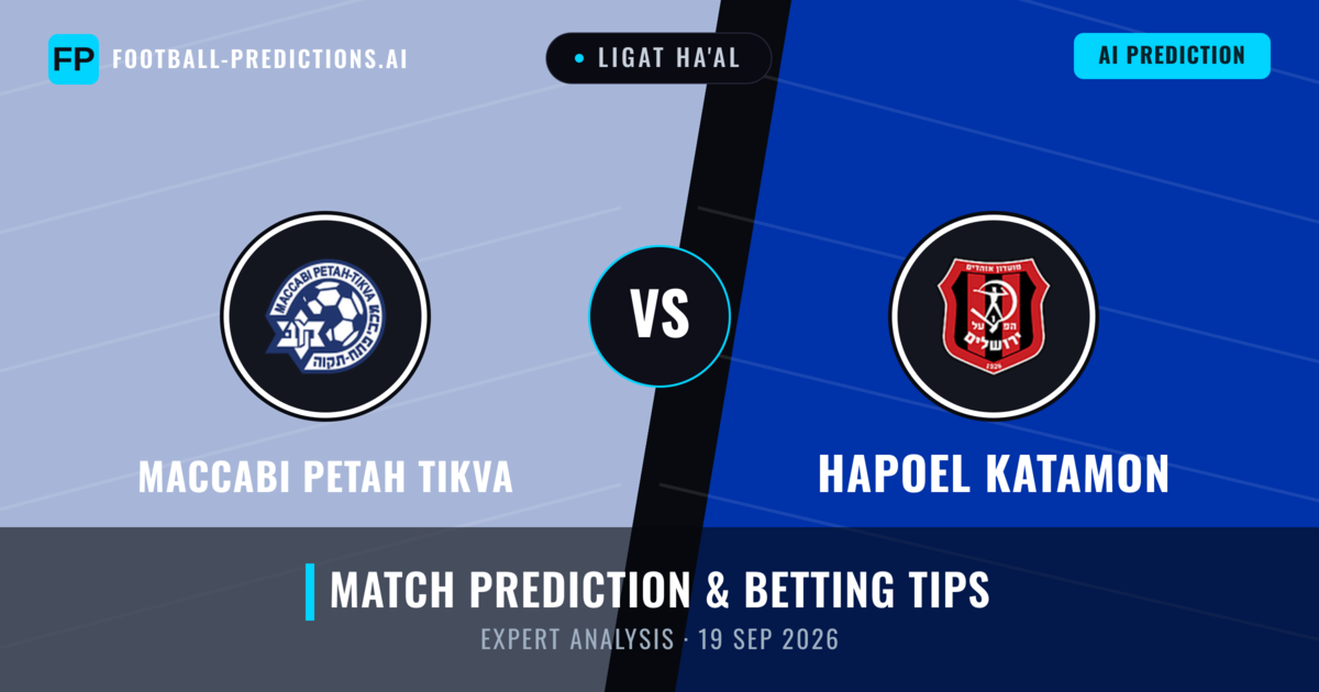 Maccabi Petah Tikva vs Hapoel Katamon — match prediction & preview