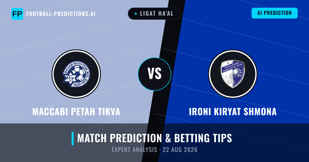 Maccabi Petah Tikva vs Ironi Kiryat Shmona — match prediction & preview