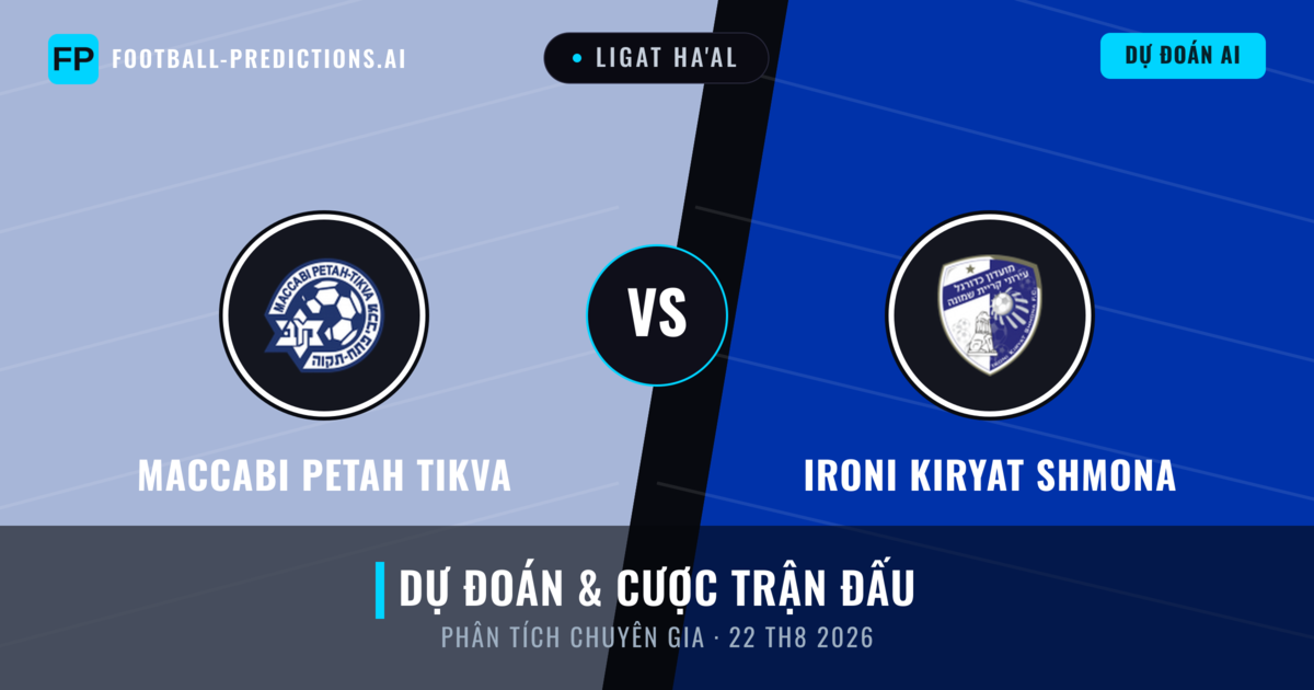 Maccabi Petah Tikva vs Ironi Kiryat Shmona — dự đoán và xem trước trận đấu